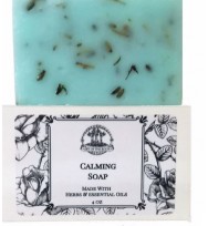 Calming Shea Herbal Soap for Anxiety, Stress, Tension & Discord
